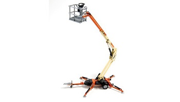 34 ft. towable articulating boom lift rental in Stockton